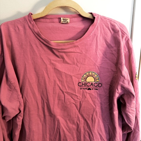 CHICAGO bubble gum punk long sleeve t-shirt - Picture 3 of 4